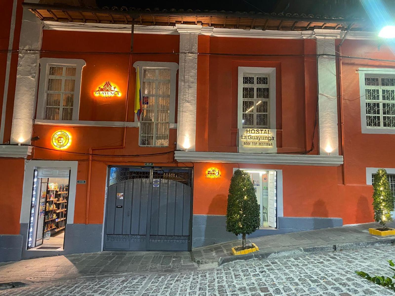 Hostal La Guayunga Rooftop กีโต ภายนอก รูปภาพ